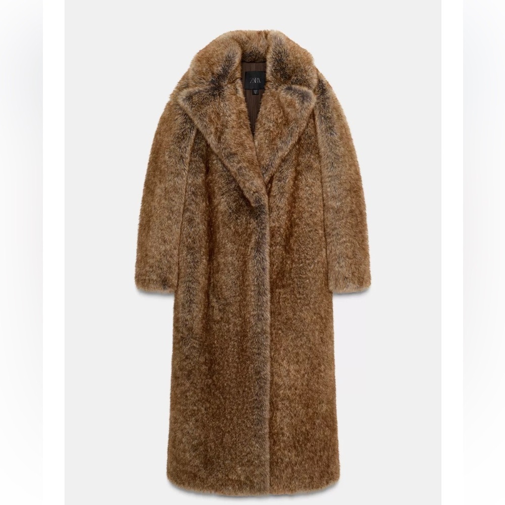 TREND NEW ZARA FAUX FUR COAT LIMIT EDITION
🚨firm price no discount no discount - Picture 10 of 16
